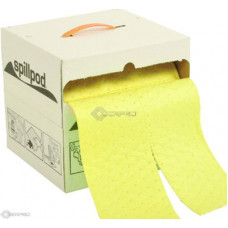 Chemical Absorbent Roll in Dispenser Box 31cm x 30m Heavyweight  Bonded